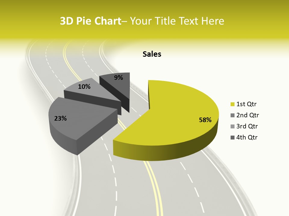 Journey Way White PowerPoint Template