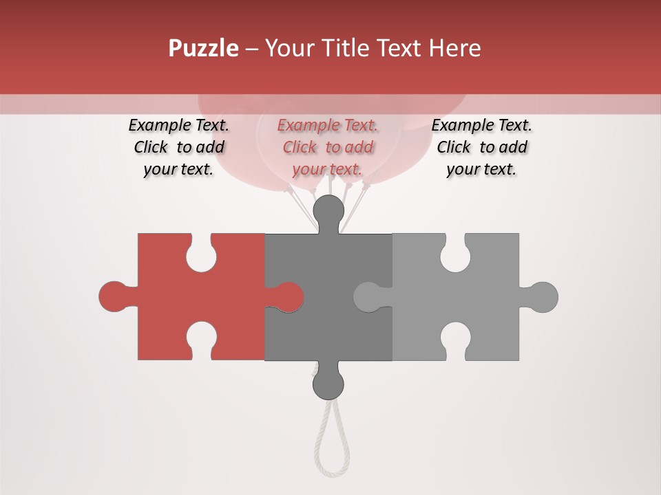 Dramatic Abuse Knot PowerPoint Template