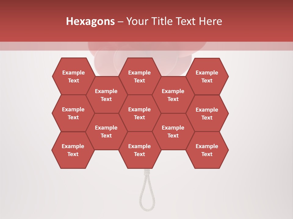 Dramatic Abuse Knot PowerPoint Template