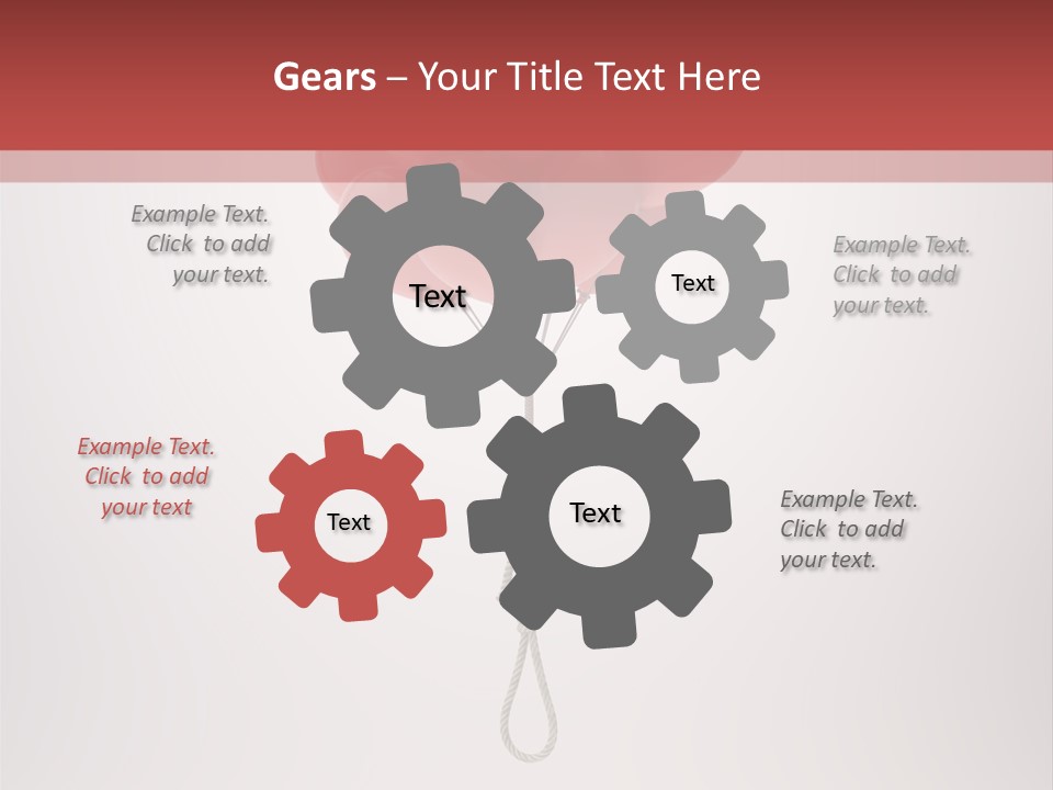 Dramatic Abuse Knot PowerPoint Template