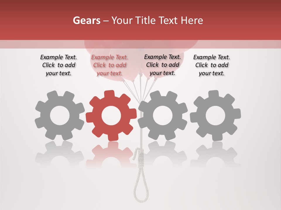 Dramatic Abuse Knot PowerPoint Template