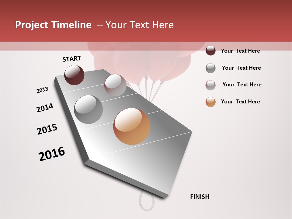 Dramatic Abuse Knot PowerPoint Template