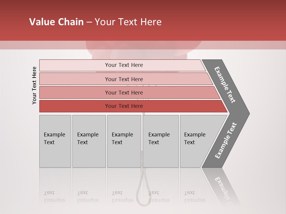Dramatic Abuse Knot PowerPoint Template