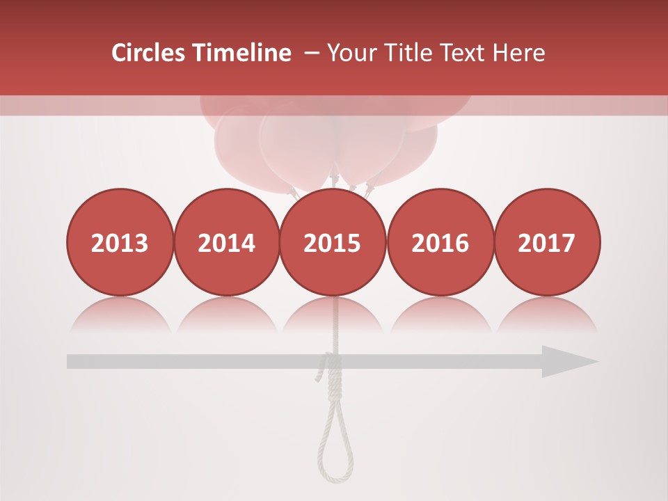 Dramatic Abuse Knot PowerPoint Template