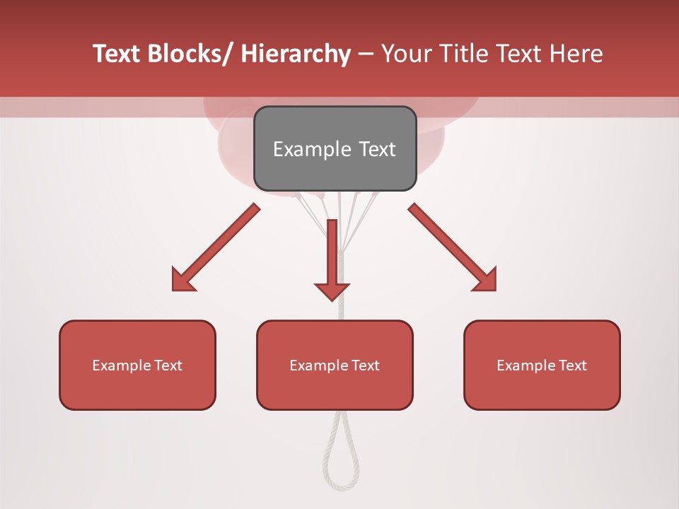 Dramatic Abuse Knot PowerPoint Template