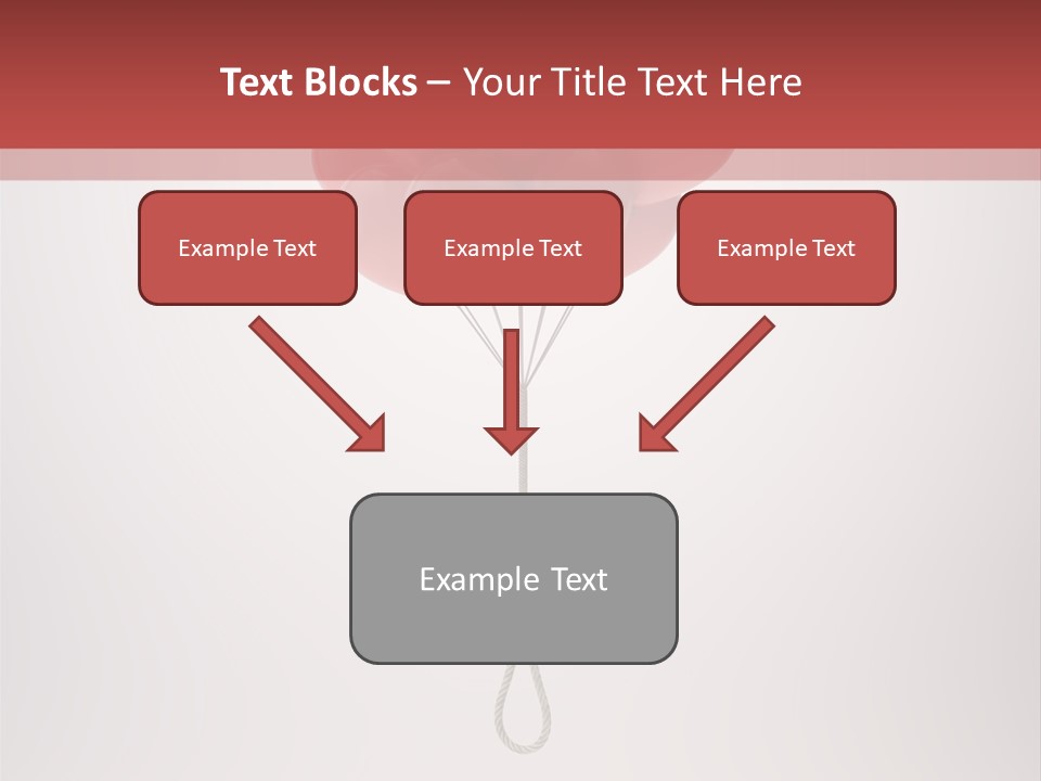 Dramatic Abuse Knot PowerPoint Template