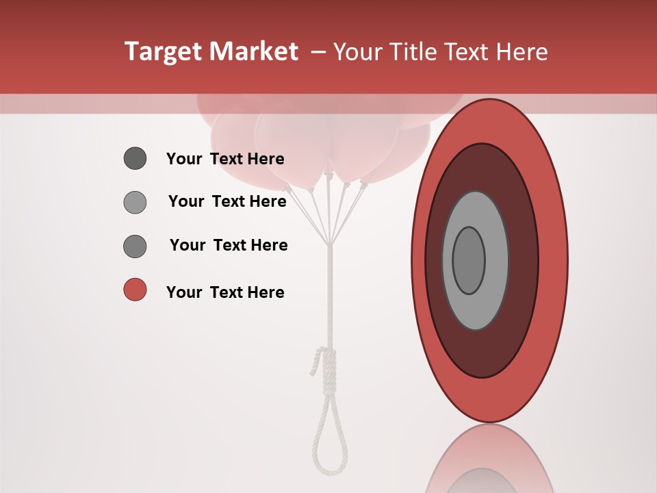 Dramatic Abuse Knot PowerPoint Template