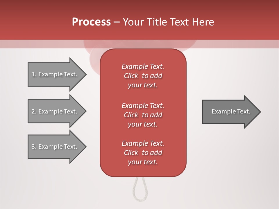 Dramatic Abuse Knot PowerPoint Template