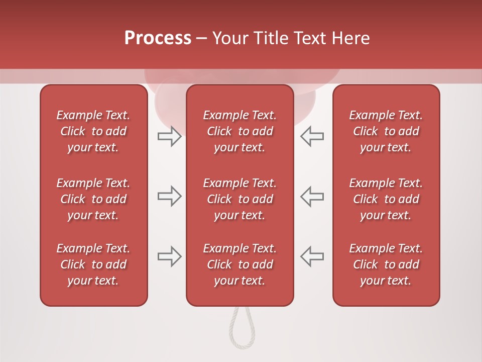 Dramatic Abuse Knot PowerPoint Template