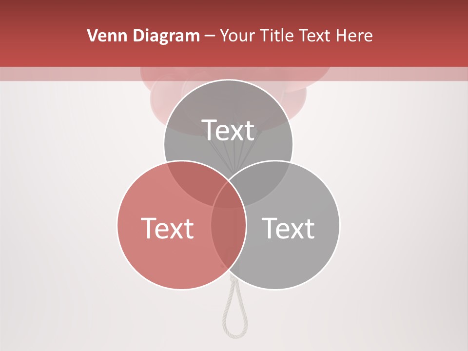 Dramatic Abuse Knot PowerPoint Template