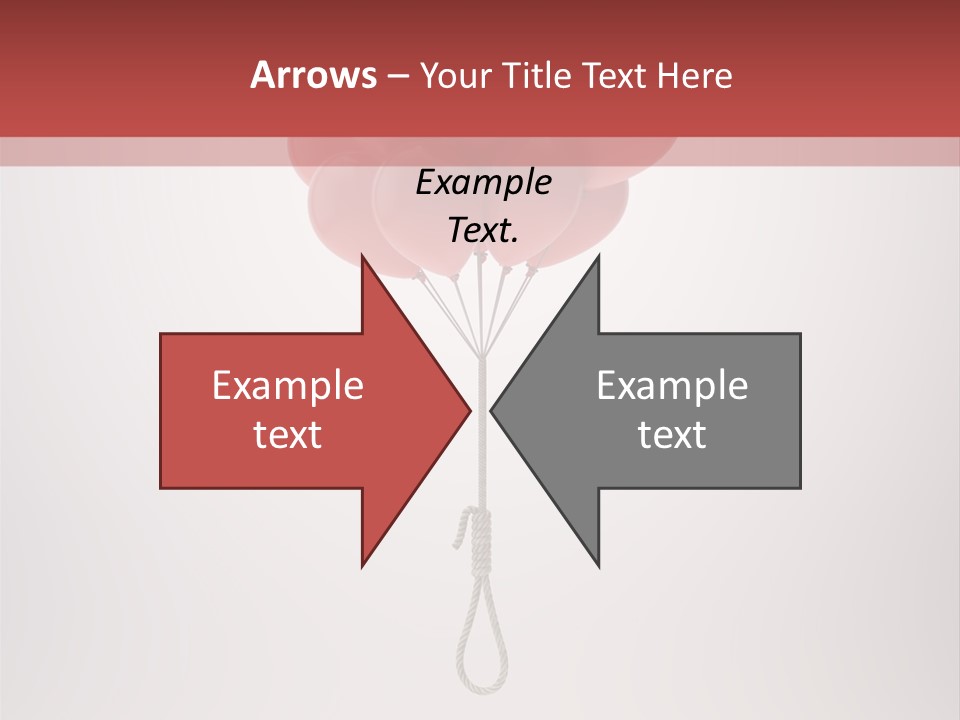 Dramatic Abuse Knot PowerPoint Template