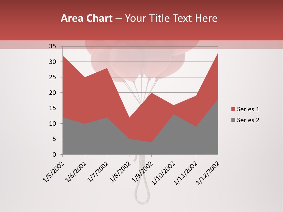 Dramatic Abuse Knot PowerPoint Template