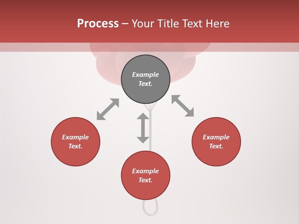 Dramatic Abuse Knot PowerPoint Template