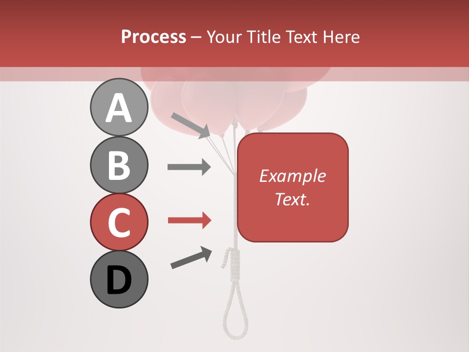 Dramatic Abuse Knot PowerPoint Template