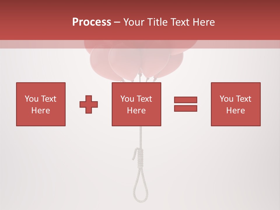 Dramatic Abuse Knot PowerPoint Template