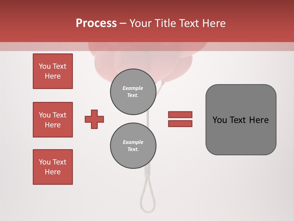 Dramatic Abuse Knot PowerPoint Template