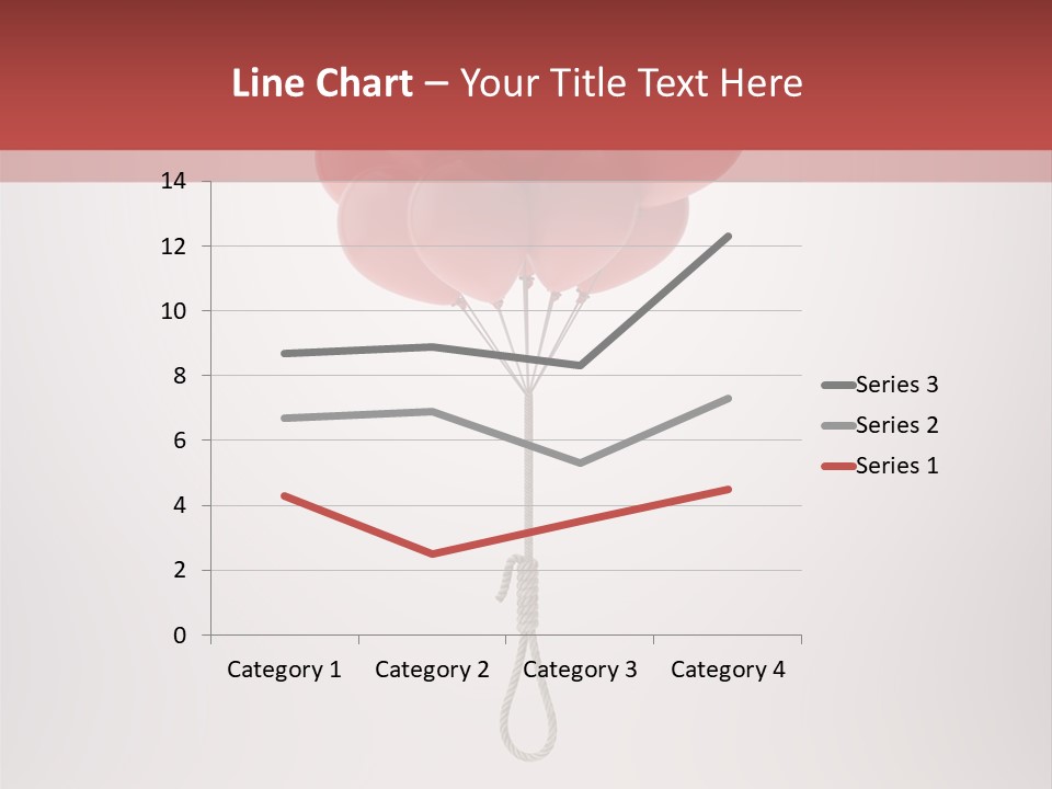 Dramatic Abuse Knot PowerPoint Template