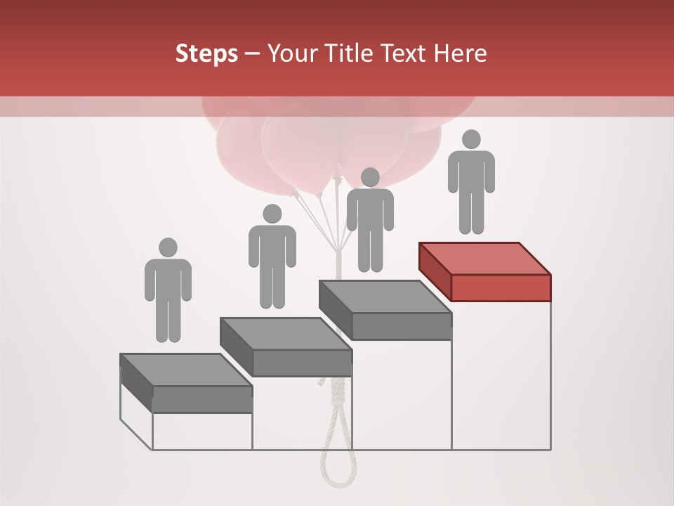 Dramatic Abuse Knot PowerPoint Template