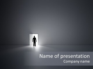 Strategy Tiny Exit PowerPoint Template
