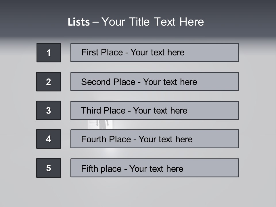 Strategy Tiny Exit PowerPoint Template