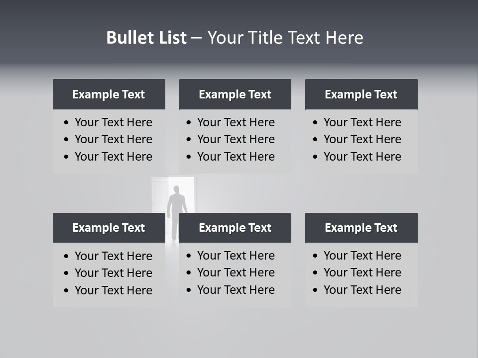 Strategy Tiny Exit PowerPoint Template