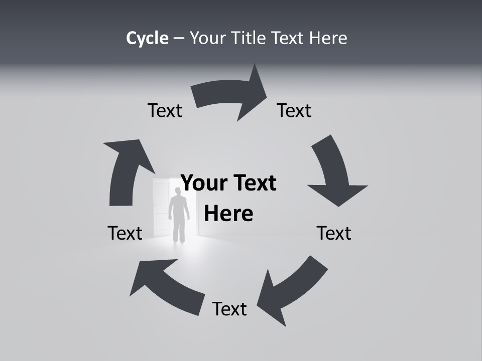 Strategy Tiny Exit PowerPoint Template