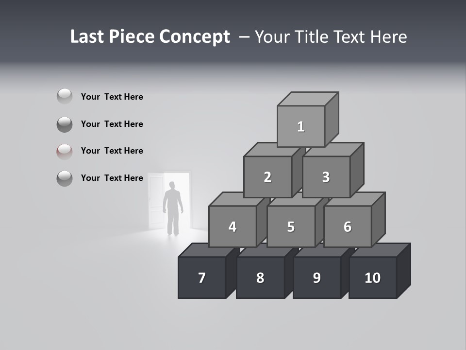 Strategy Tiny Exit PowerPoint Template