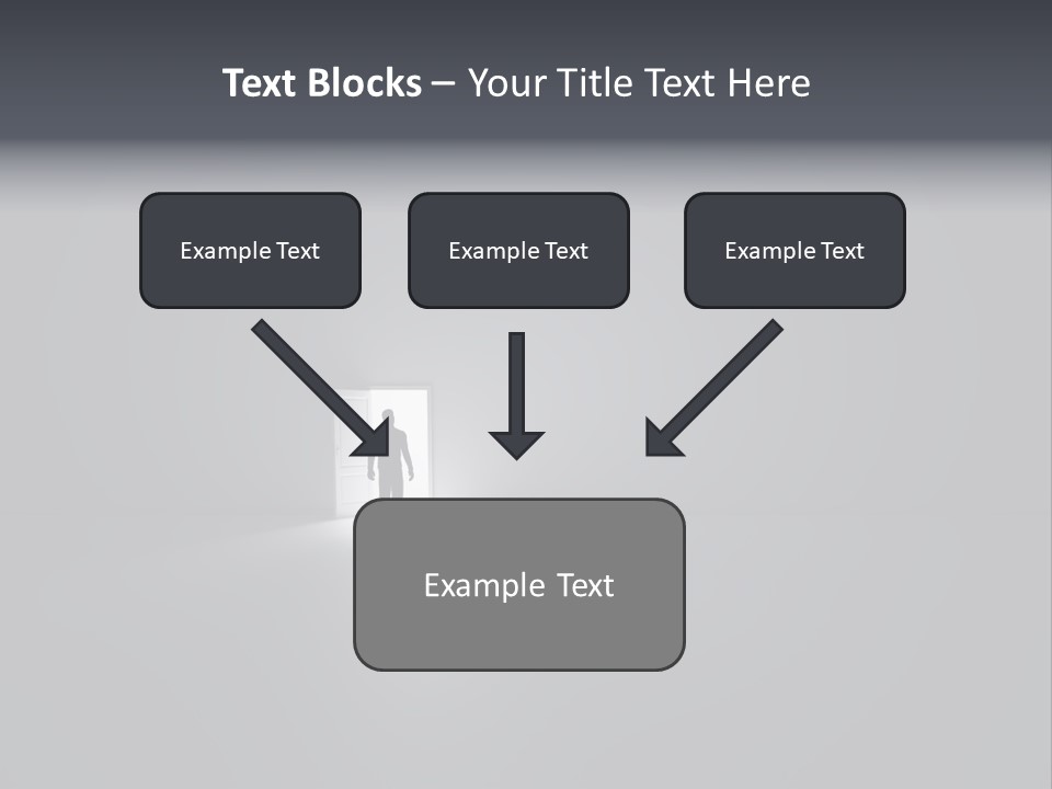 Strategy Tiny Exit PowerPoint Template