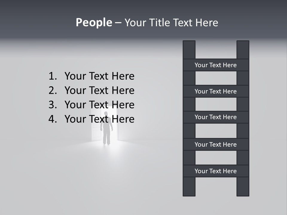 Strategy Tiny Exit PowerPoint Template