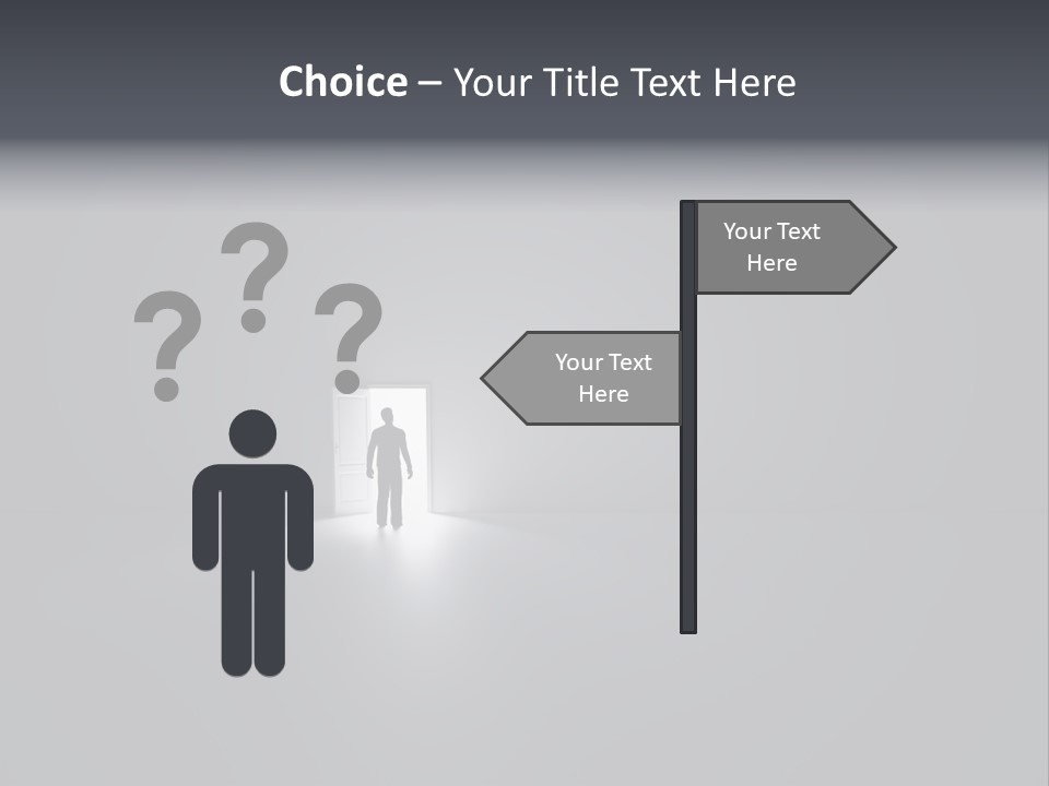 Strategy Tiny Exit PowerPoint Template