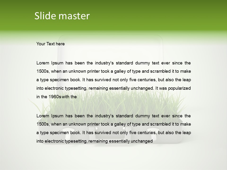 White Financial Making PowerPoint Template