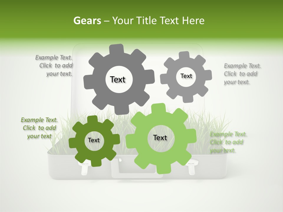 White Financial Making PowerPoint Template