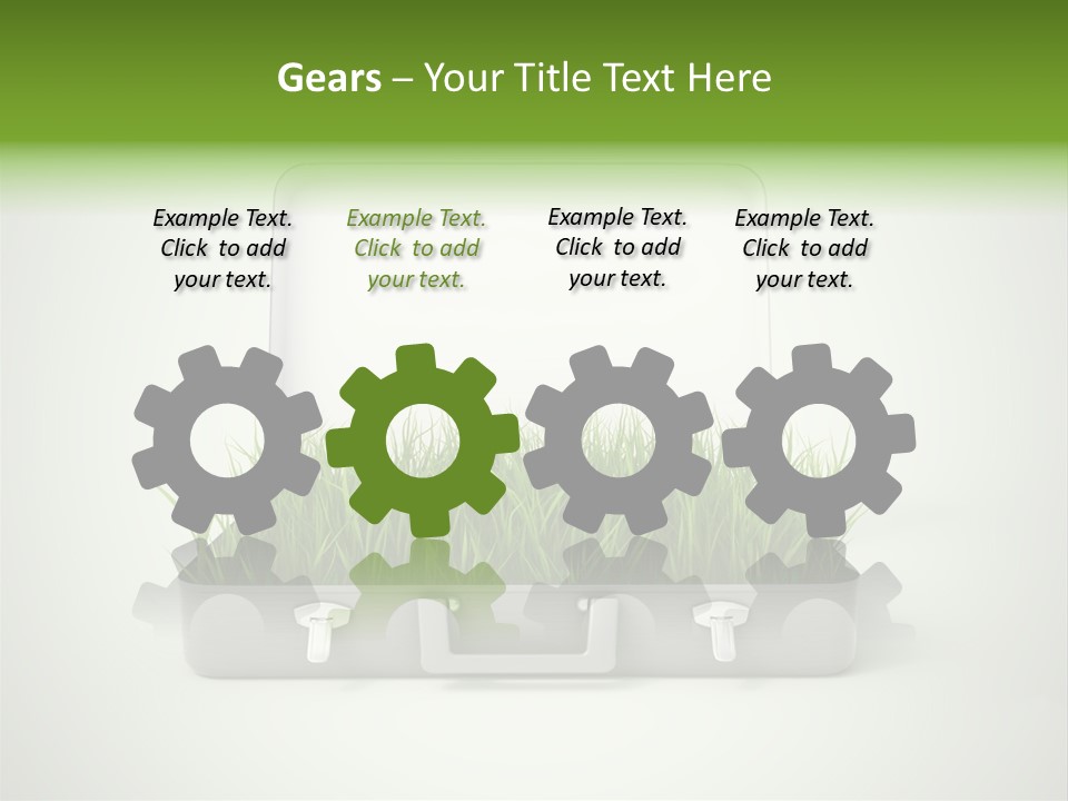 White Financial Making PowerPoint Template