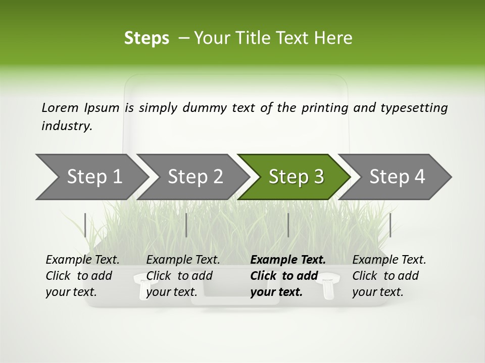 White Financial Making PowerPoint Template
