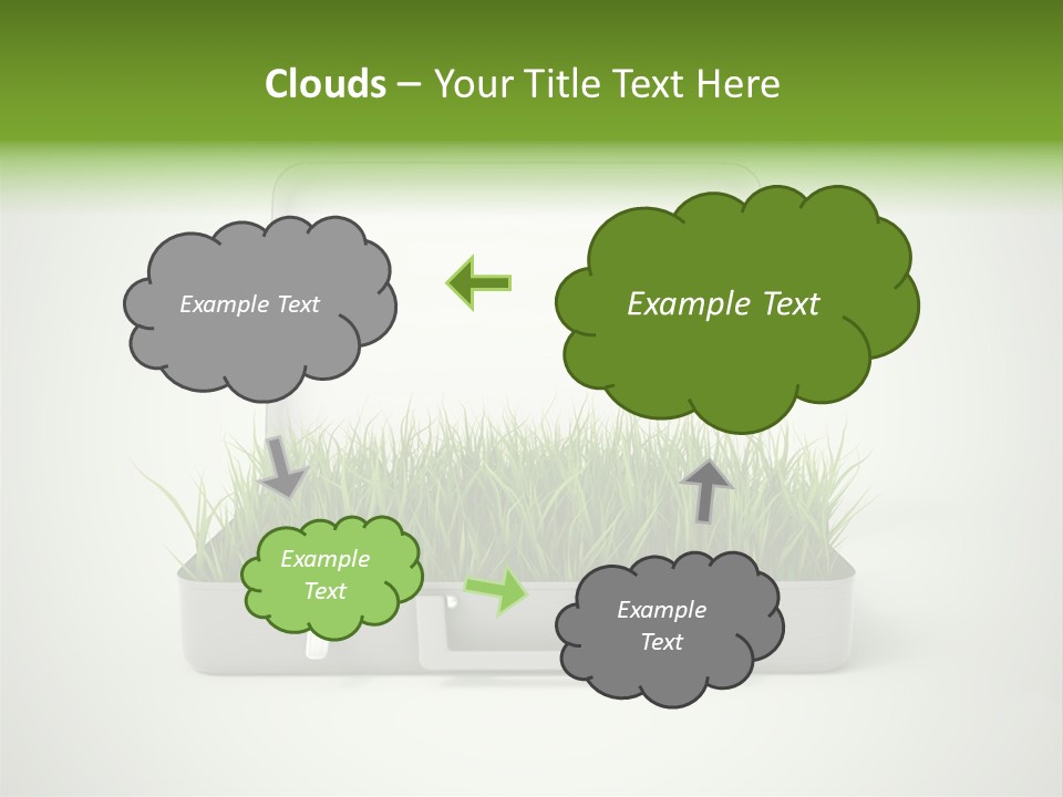 White Financial Making PowerPoint Template