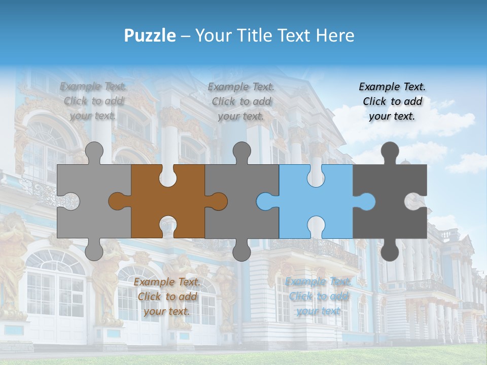 Park Amber Sky PowerPoint Template