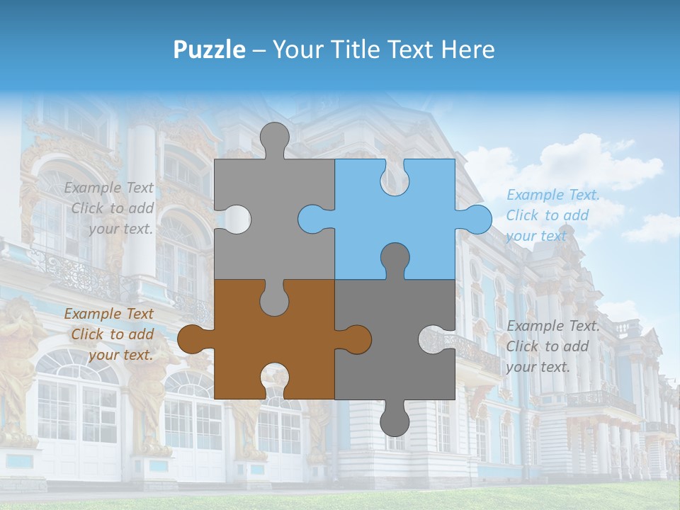 Park Amber Sky PowerPoint Template