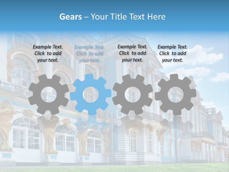 Park Amber Sky PowerPoint Template