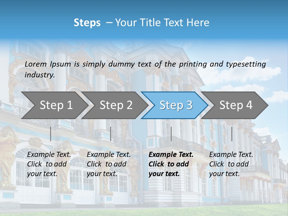 Park Amber Sky PowerPoint Template