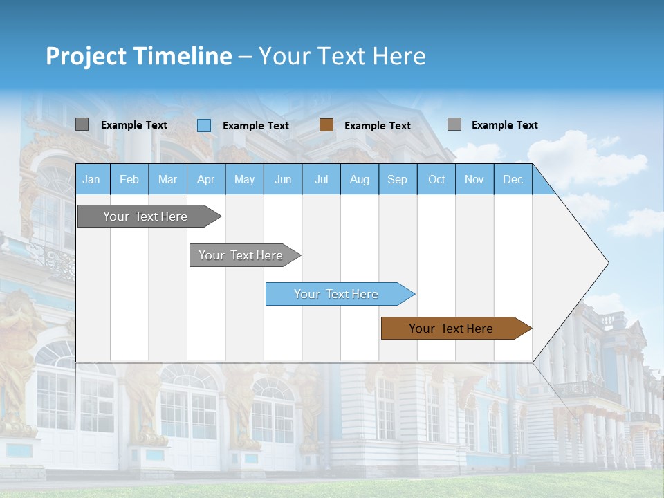 Park Amber Sky PowerPoint Template