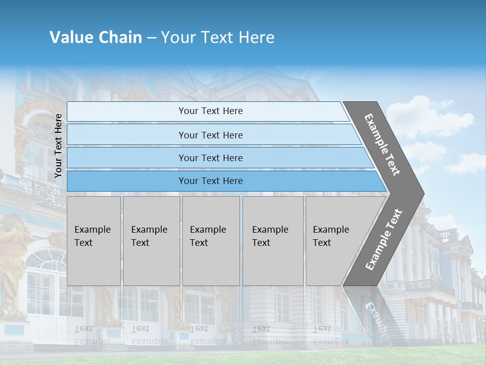 Park Amber Sky PowerPoint Template