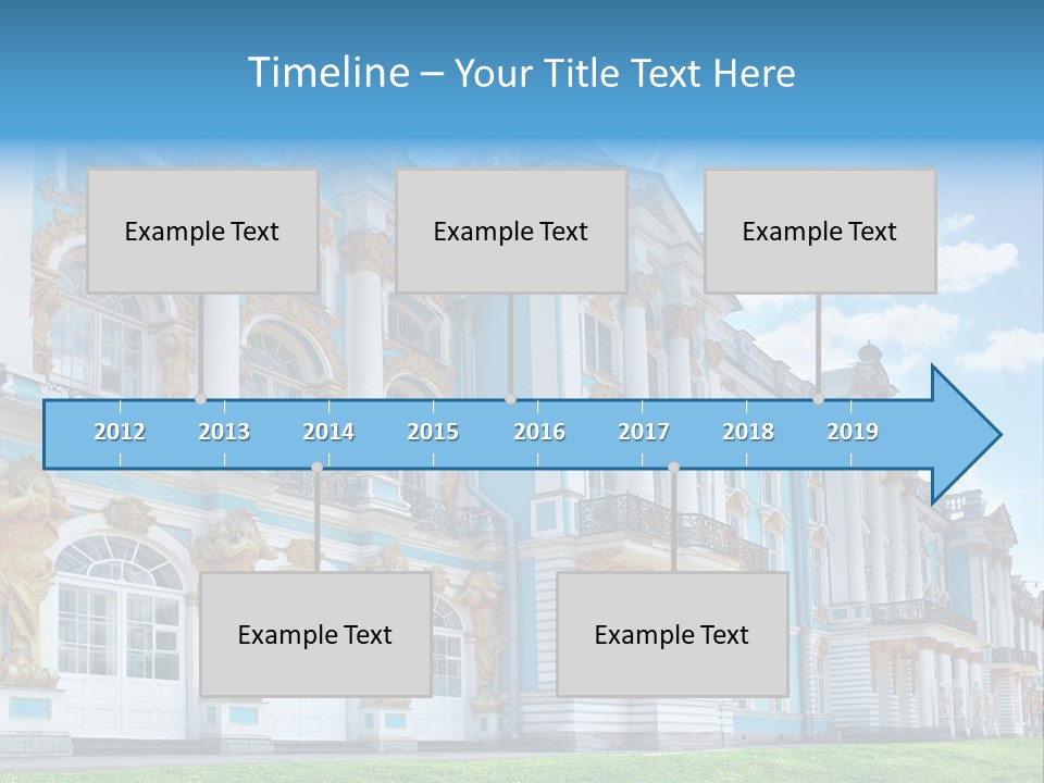 Park Amber Sky PowerPoint Template