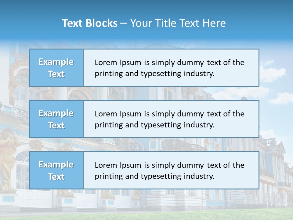 Park Amber Sky PowerPoint Template