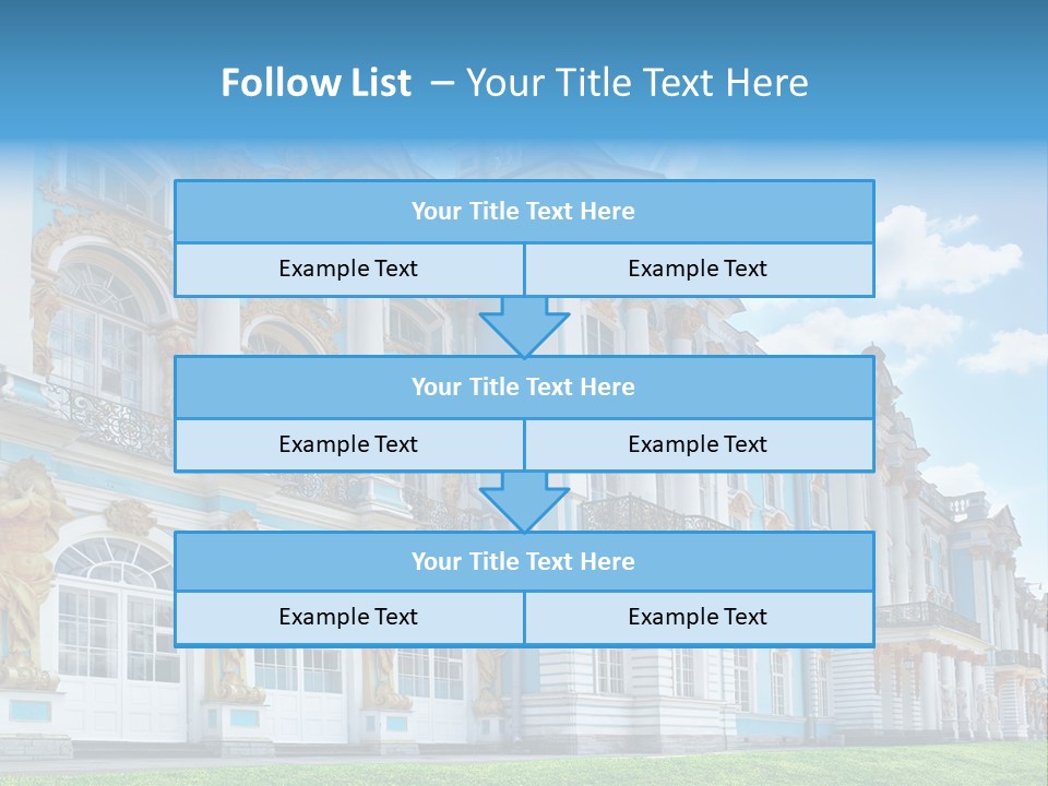 Park Amber Sky PowerPoint Template