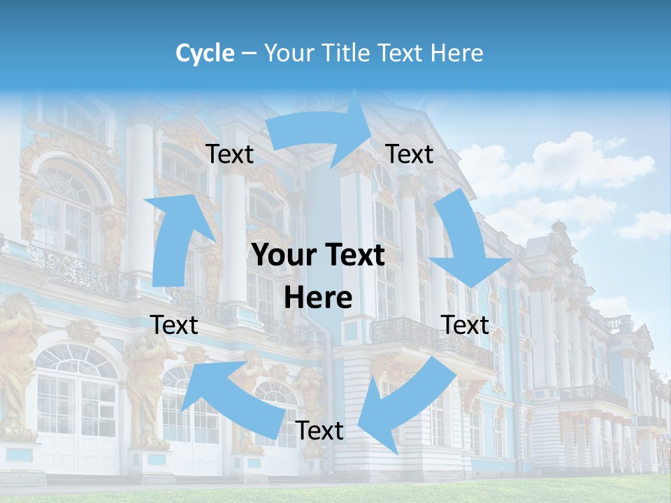 Park Amber Sky PowerPoint Template