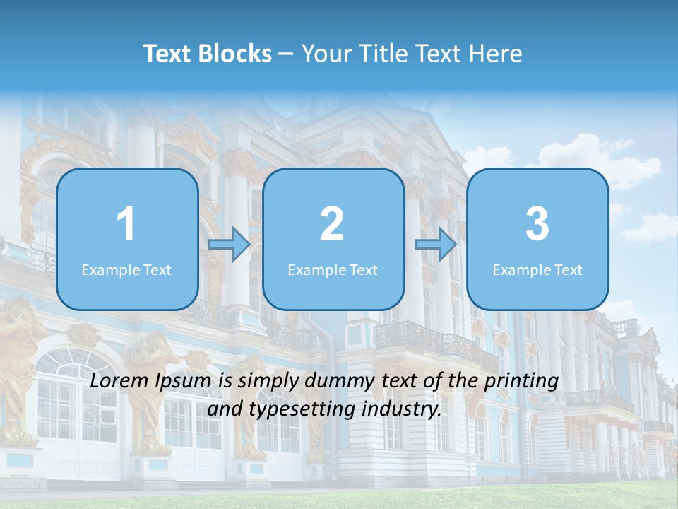 Park Amber Sky PowerPoint Template