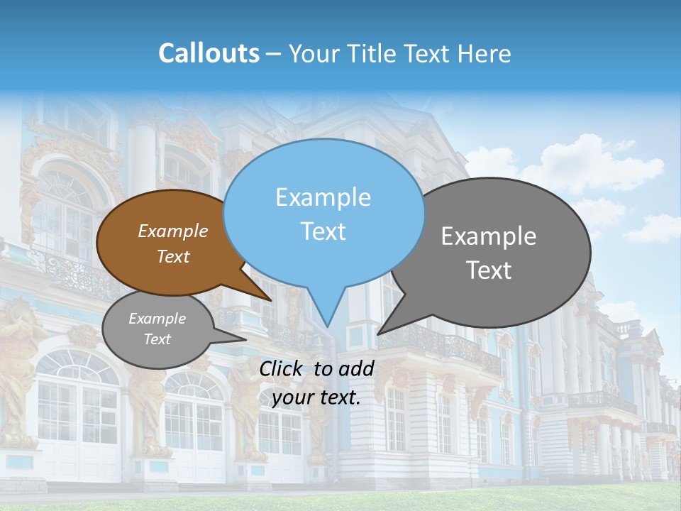 Park Amber Sky PowerPoint Template