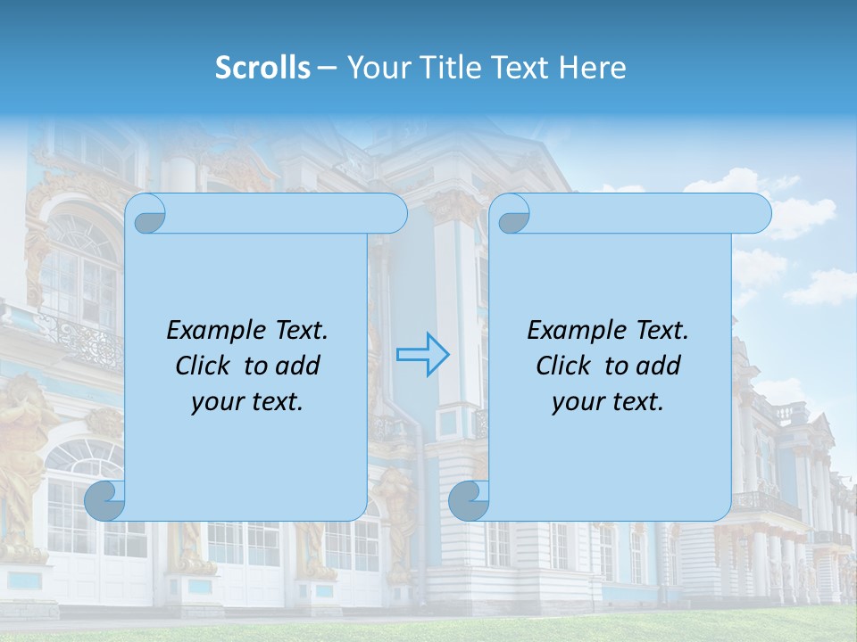 Park Amber Sky PowerPoint Template