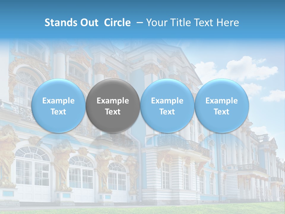 Park Amber Sky PowerPoint Template