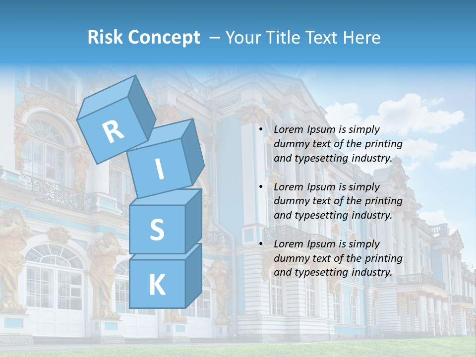 Park Amber Sky PowerPoint Template